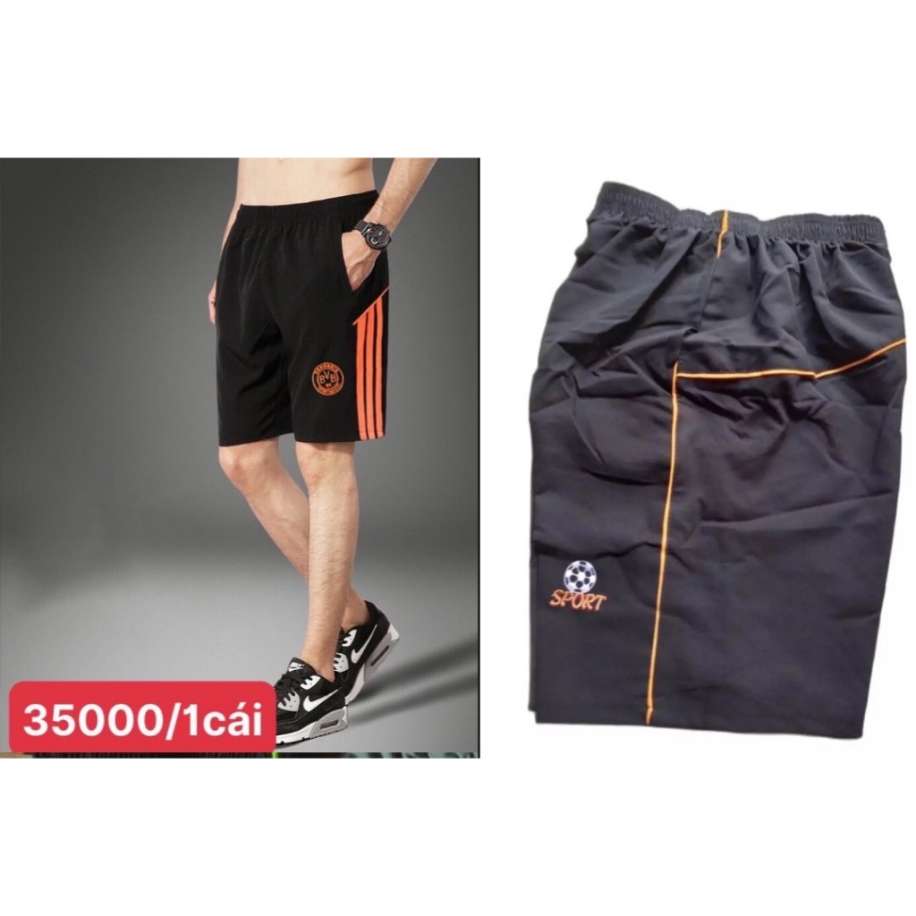 COMBO 3 QUẦN ĐÙI NAM chạy viền nhí  COMBO 100/3 CÁI⚡BIG SIZE⚡