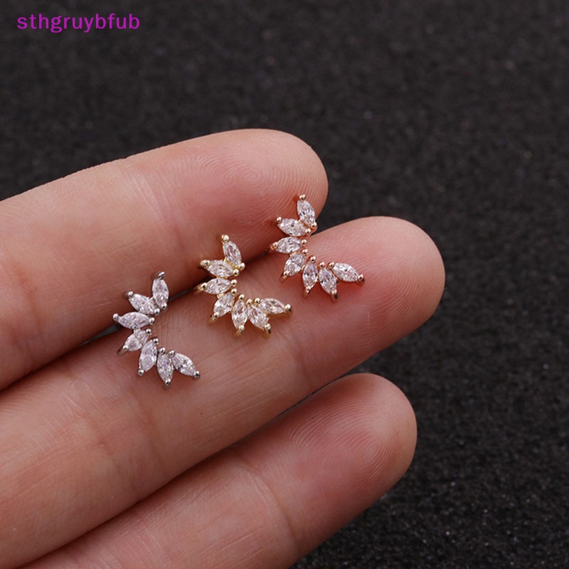 1 Khuyên Tai Nữ Đính Đá Thời Trang