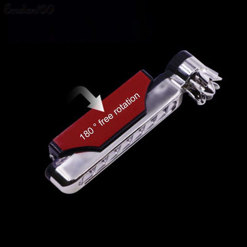 EMDEN Đèn 8 led Chạy Bằng Năng Lượng Mặt Trời Dùng Trang Trí Xe Hơi