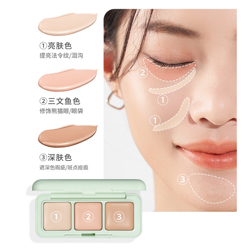 Kem Che Khuyết Điểm Baba Che Phủ Quầng Thâm Và Mụn Làm Đều Tông Màu Da