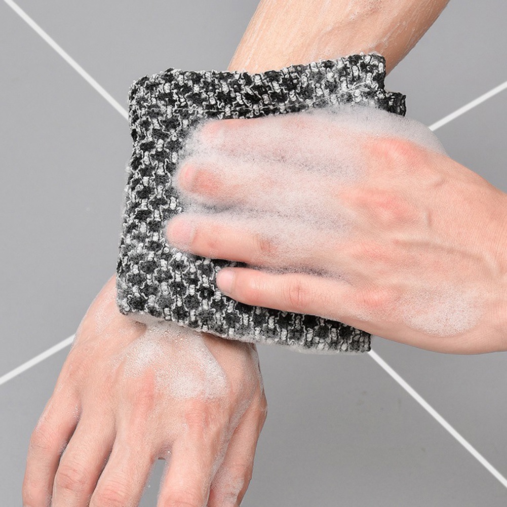Khăn Tắm Nhẹ Nhàng Tạo Bọt Và Dải Chà Lưng