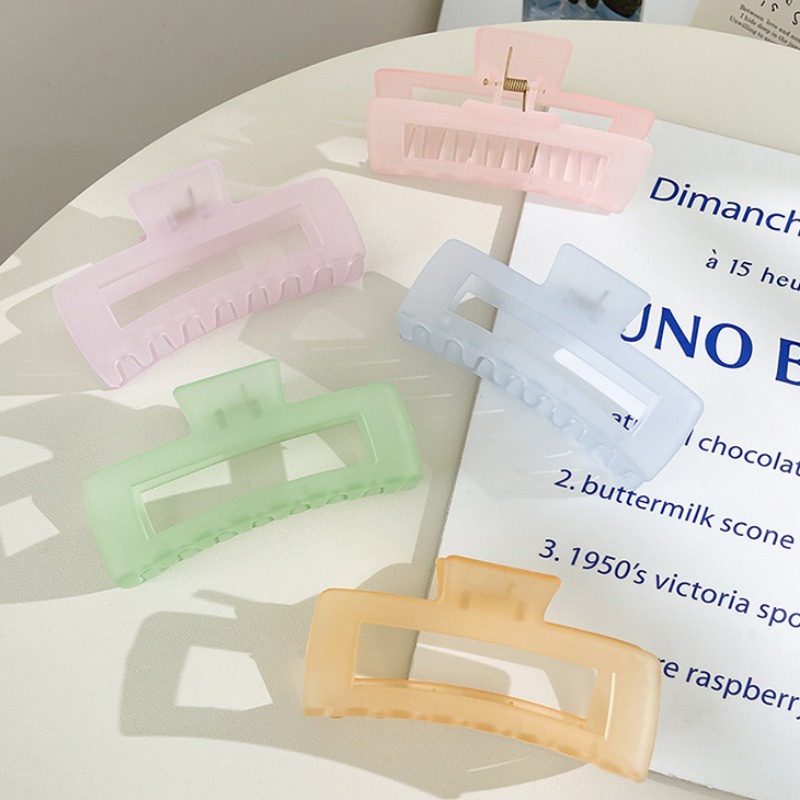 Kẹp Tóc Hình Cá Mập Nâng Cao Màu Kẹo Ngọt Dành Cho Bạn Nữ 2023