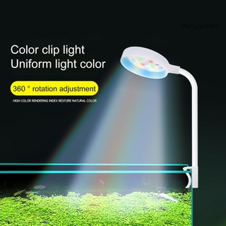 Đèn led kẹp bể cá chống thấm nước xoay 360 độ tiện dụng