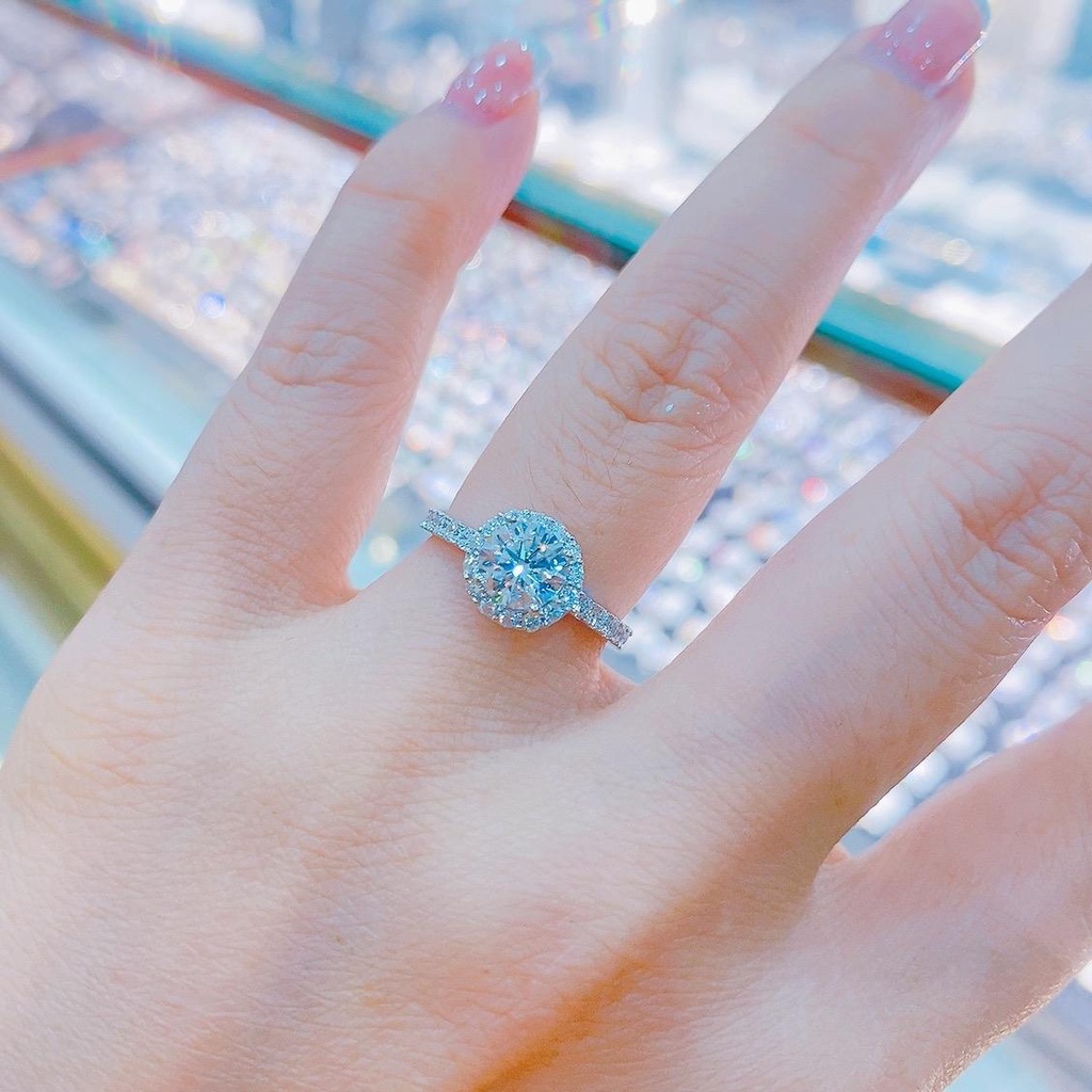 Phụ kiện Nhẫn Halo xi kim N046