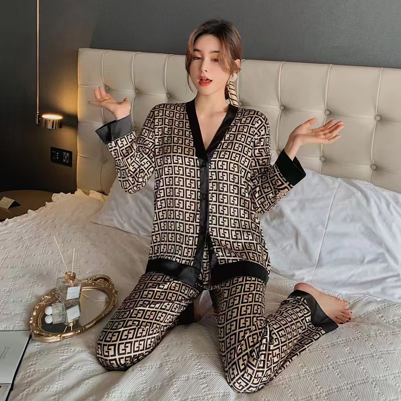 Bộ Đồ Ngủ Dáng Rộng Thoải Mái Thời Trang Mùa Hè Cho Nữ