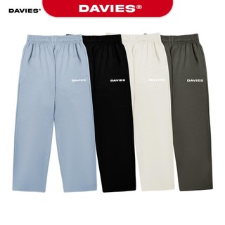 Quần dài nam nữ dáng suông ống rộng nỉ nhiều màu D Basic Pant local bran