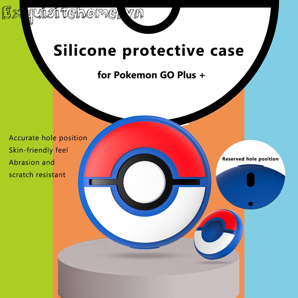 Ốp Điện Thoại Silicon / PC Có Dây Đeo Tay Bảo Vệ Cho Pokemon GO Plus +