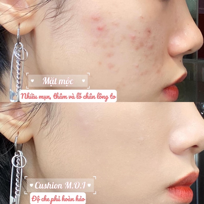 Phấn nước MOI - Premium Edition Baby Skin Cushion M.O.I COSMETICS -Hồ Ngọc Hà