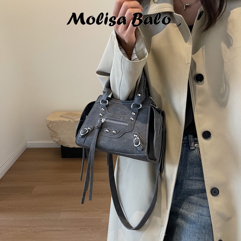 Molisa  túi xách nữ đeo chéo Túi đeo chéo dễ phối cho nữ 2023 NEW  Phong cách Hàn Quốc Korean Style Thời trang L97S09G 37Z230910