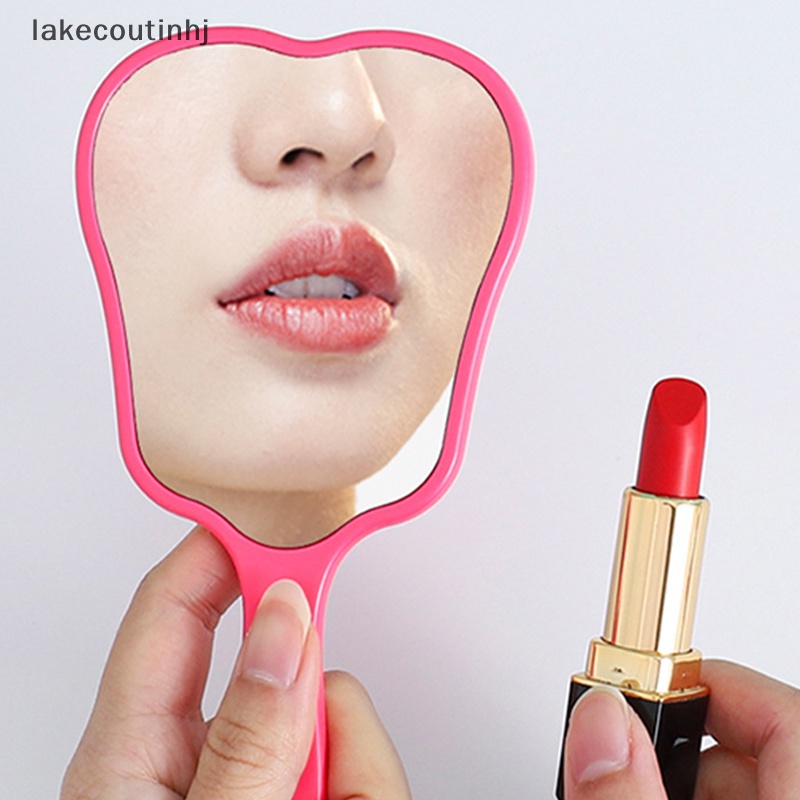 Gương Trang Điểm Cầm Tay Hình Quạt Mini Tiện Dụng Cho Salon / SPA