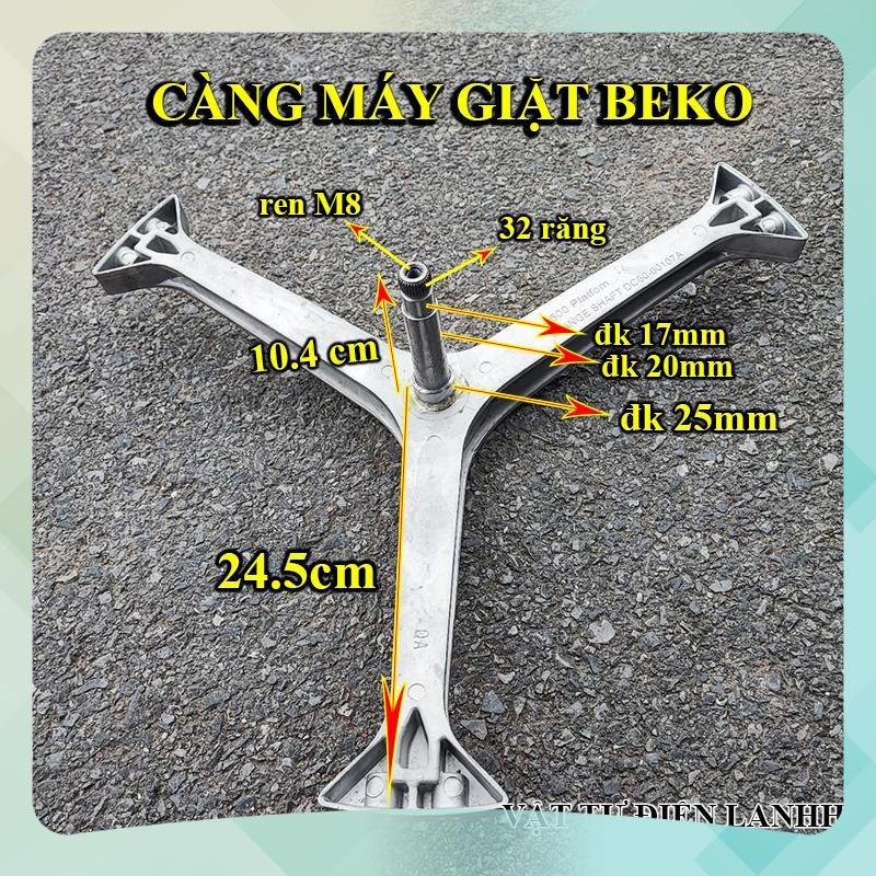 Trục càng ba chạc máy giặt BEKO, Chảng 3 mg be ko, beco 7kg hàng Xịn