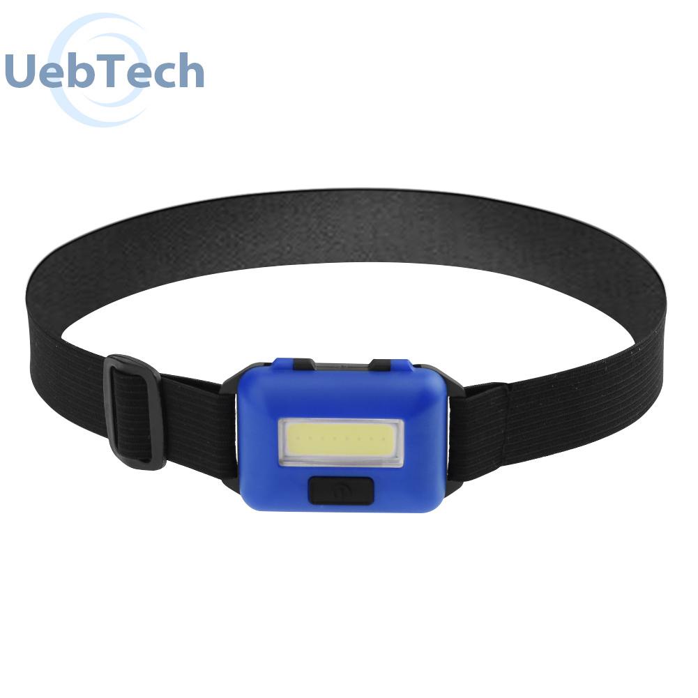 Đèn Pin Đeo Đầu LED COB 3 Chế Độ Chống Nước