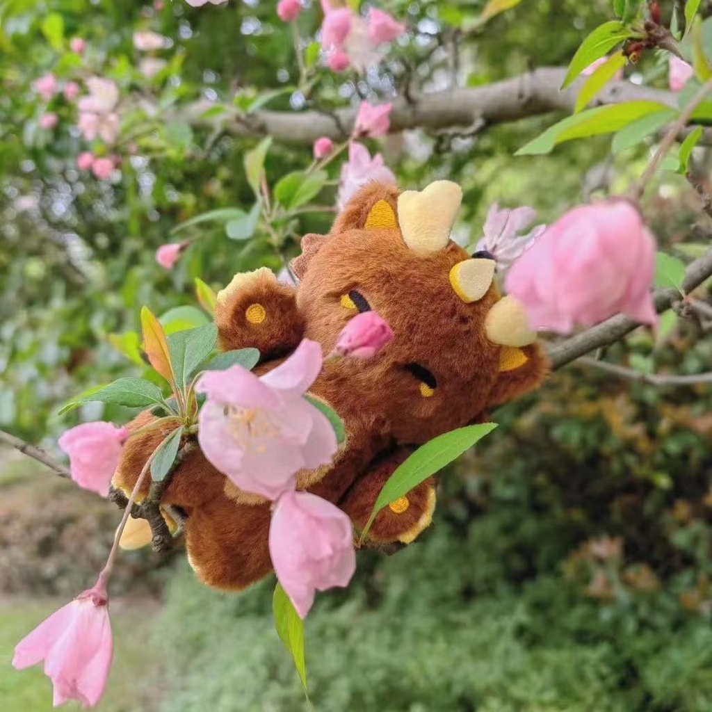 New genshin impact zhongli dragon plush dolls gift for girls kids bag mặt dây chuyền đồ chơi nhồi bông cho trẻ em búp bê móc khóa