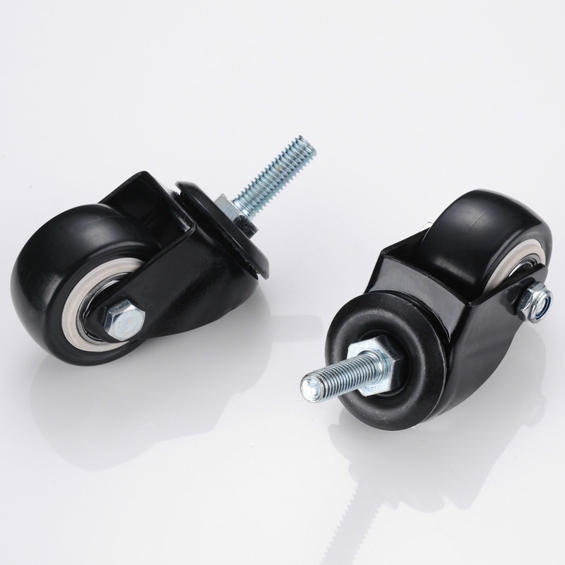 Bánh Xe Cao Su 180kg 1.5 inch M8 40mm Chuyên Dụng Cho Ghế Sofa