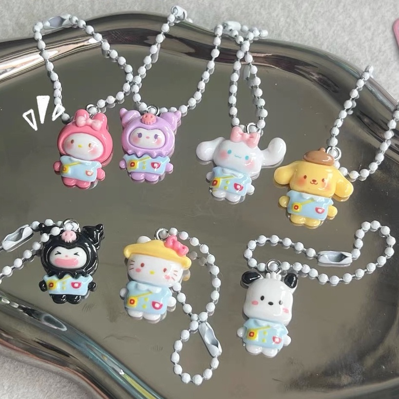SANRIO Móc Khóa Hình cinnamoroll Dễ Thương