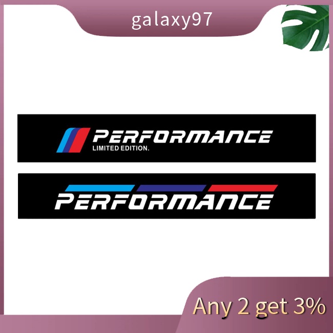 Miếng Dán Trang Trí Kính Chắn Gió Trước Sau Tự Dính In Chữ galaxy D-1343