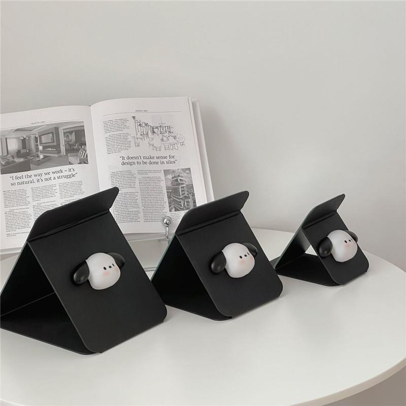 Gương Trang Điểm Để Bàn Gấp Gọn Hình Chú Cún Dễ Thương