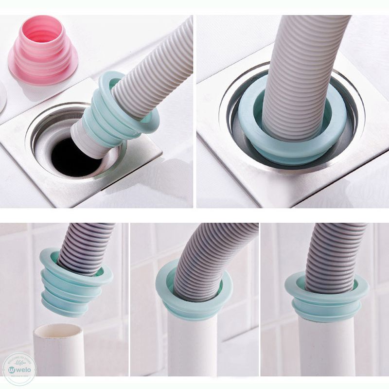 Nút bịt khử mùi silicone Máy giặt Nút bịt kín đường ống thoát nước Vòng bịt kín chống côn trùng Vỏ bịt kín chống mùi hôi Phụ kiện phòng tắm WE