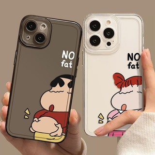 Ốp Điện Thoại Mềm Trong Suốt Chống Rơi Hình Cặp Đôi Cho IPhone11 12 13 14 Pro MAX X XR XS MAX SE IPhone 7 Plus 8 Xiaoxin Nini