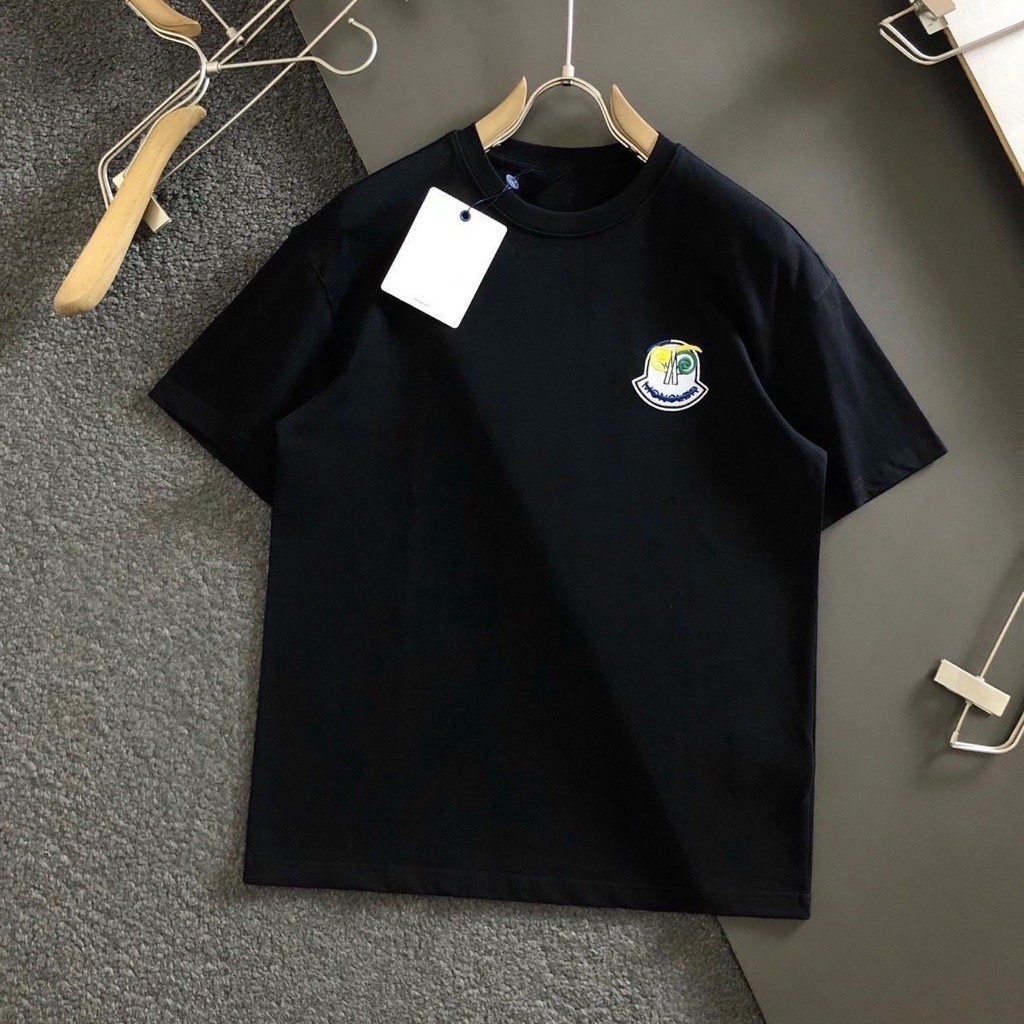 SEIKO Mengkou Áo Thun Tay Ngắn In Hình Mặt Cười Thời Trang Xuân Hè 2023 Cho Cặp Đôi