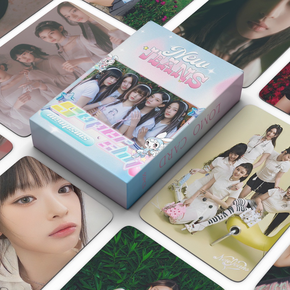 55 cái / hộp mini album thứ 2 mới get up 1st debut kỷ niệm photocards lomo thẻ kpop bưu thiếp giá rẻ ht