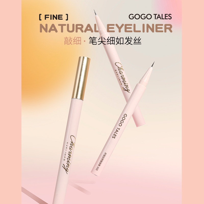 Bút Kẻ Mắt Gogotales Tự Nhiên Nhanh Khô Chống Thấm Nước Chống Thấm Mồ Hôi Không Nhòe Cho Người Mới Bắt Đầu
