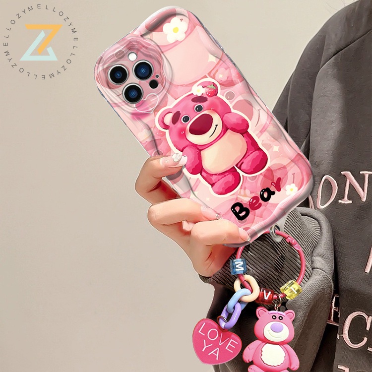 Oppo Reno11 F Reno 11 5G Reno 10 5G Reno 8T 5G Reno 8T 4G Reno 8Z 5G Reno 7Z 5G Reno 8 5G Reno 8 4G Reno 7 4G Reno 6 5G Reno 5 Reno 4F Gấu Dâu Hoạt Hình Ốp điện thoại silicon