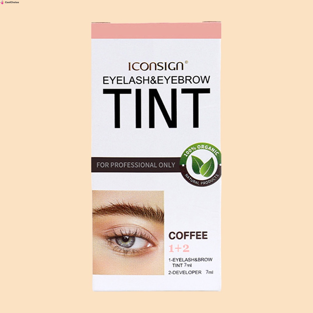 Lash and brow tint kit long-lasting professional eyelash and eyebrow coloring