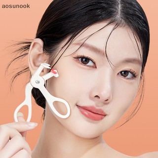 Aosunook dụng cụ trang điểm eyelash curler một phần wide-angle partial curling lash curler rubber lashes pad beginners fake false eyelashes aid en