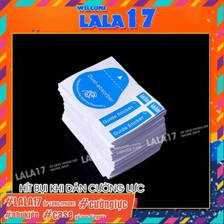 Miếng Giấy Lấy Bụi Làm Sạch Mặt Kính - Dán Cường Lực - lala17 Shop [STICKER HÍT BỤI] Lỗi 1 Đổi 1
