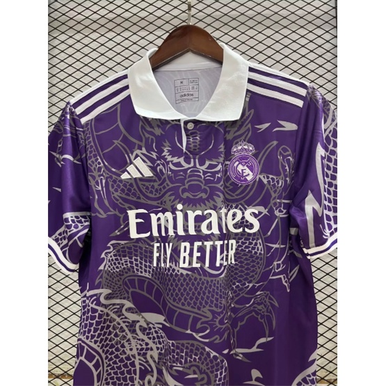 Ready stock 2023-24 purple pink dragon king malone football jersey áo sơ mi hàng đầu