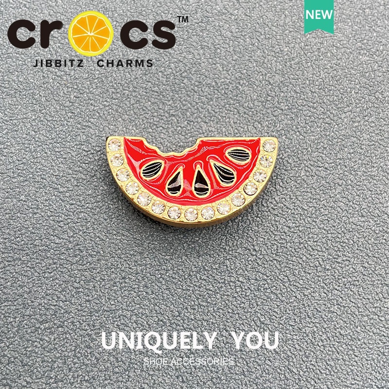 Jibbitz crocs charm Móc Khóa Kim Loại Hình Bướm Thời Trang Chất Lượng Cao DIY charm crocs kim loại