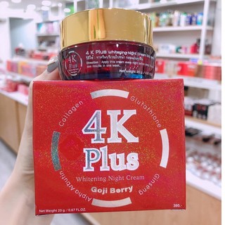  Kem 4K Đỏ PLUS Hũ To 20gram Chính Hãng Thái Lan, Giảm Mụn, Giảm Thâm ( mới về )