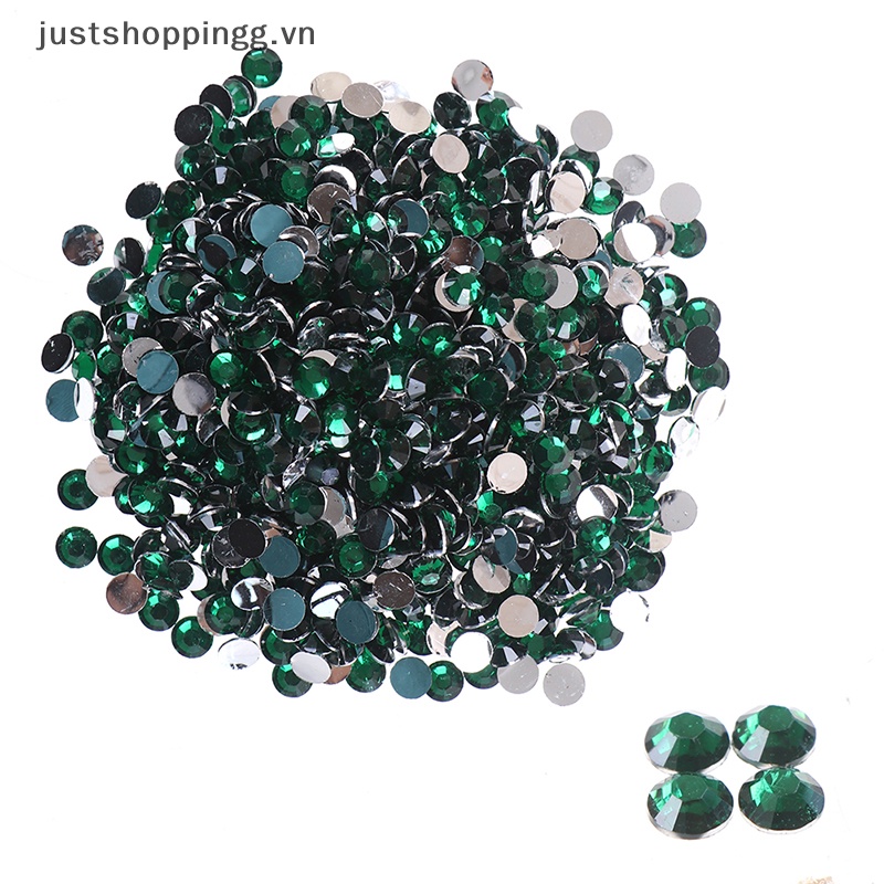 5mm 1000 cái rhinestone ab milk jelly flatback resin crystal cho quần áo / nghệ thuật làm móng.