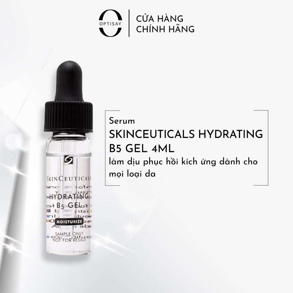 Serum SkinCeuticals Hydrating B5 Gel 4ml làm dịu phục hồi kích ứng dành cho mọi loại da