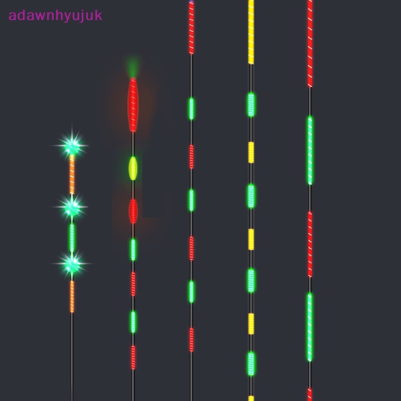 Adawnhyujuk phao câu cá thông minh cắn báo động mồi cá đèn led thay đổi màu sắc phao với vn