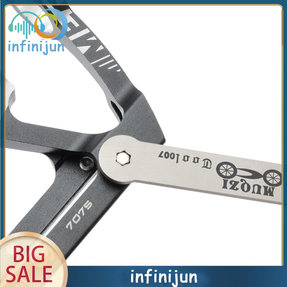 Muqzi 50pcs mountain road bike pedal anti-skid screw set w / offset spanner