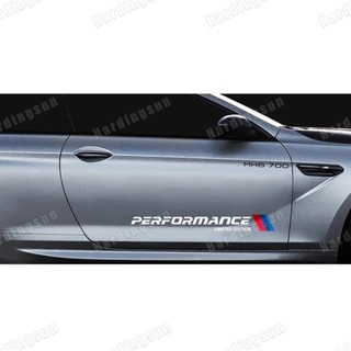 Dán bên hông xe màu trắng dán biểu tượng decal cho phụ kiện ô tô bmw m3 m5 m6