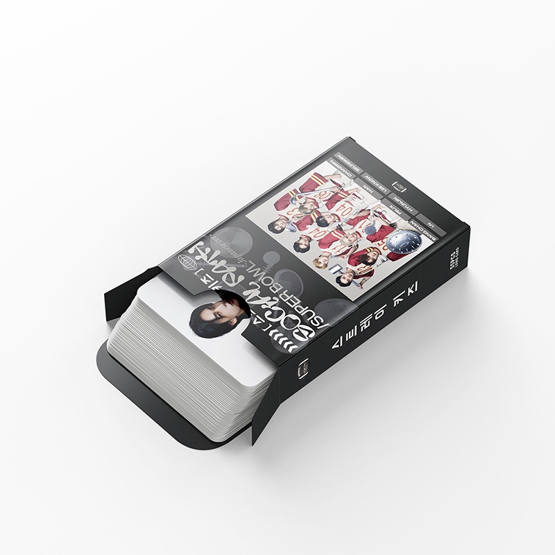 Stray kids LOMO Card Set 55 Tấm Thẻ Ảnh Social Path Super Bowl Hình Nhóm Nhạc