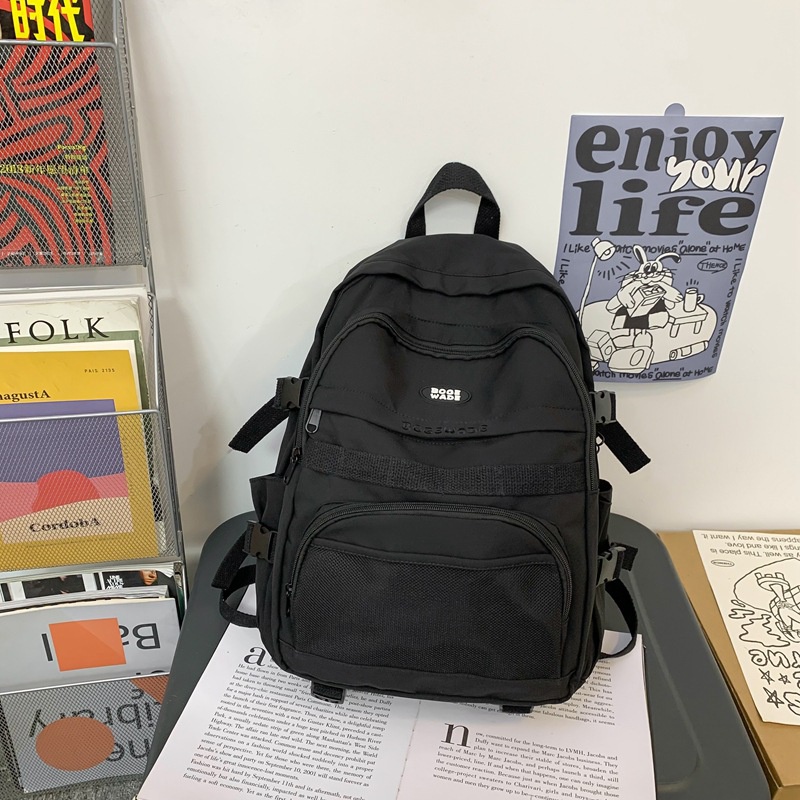 Solo Balo Nữ cặp đi học balo du lịch balo nữ da 2023 NEW K96T2GD