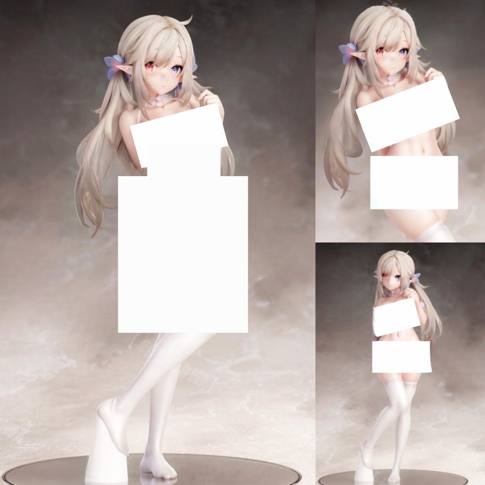 Mô Hình Công Chúa Tiên Nữ Hai Chiều Bằng Lụa Trắng Dễ Thương 1 / 6