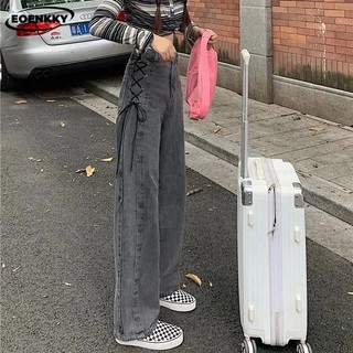 Eoenkky quần ống rộng quần nữ jean beautiful high quality ins thanh lịch high quality beautiful độc đáo đẹp a27l0e0 37z230915