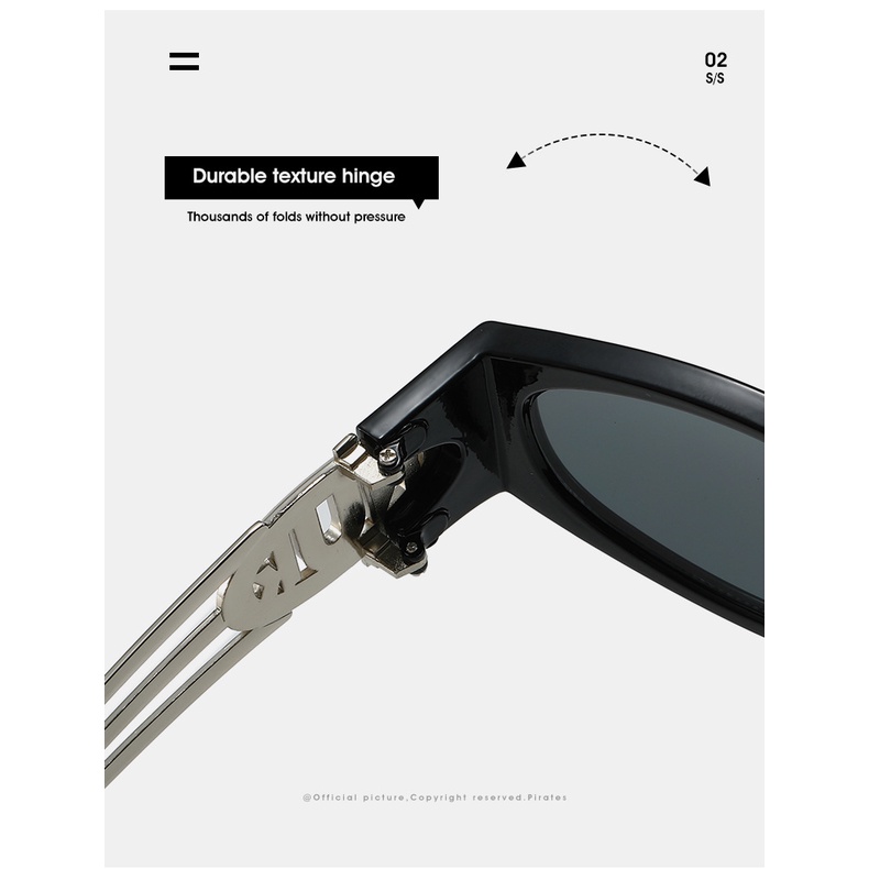 2023 kính râm mắt mèo thời trang cá nhân mới của châu âu và mỹ