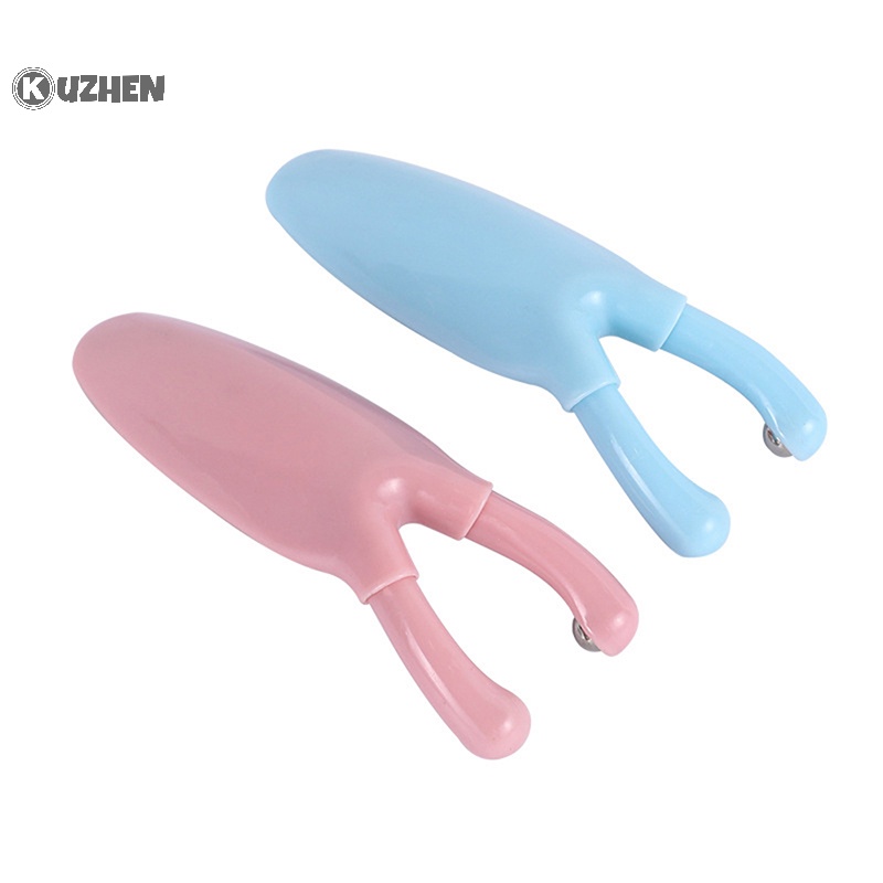 Kuzhen gua sha dụng cụ nạo khuôn mặt bằng nhựa y-shaped fork mũi massage mặt lifg hot