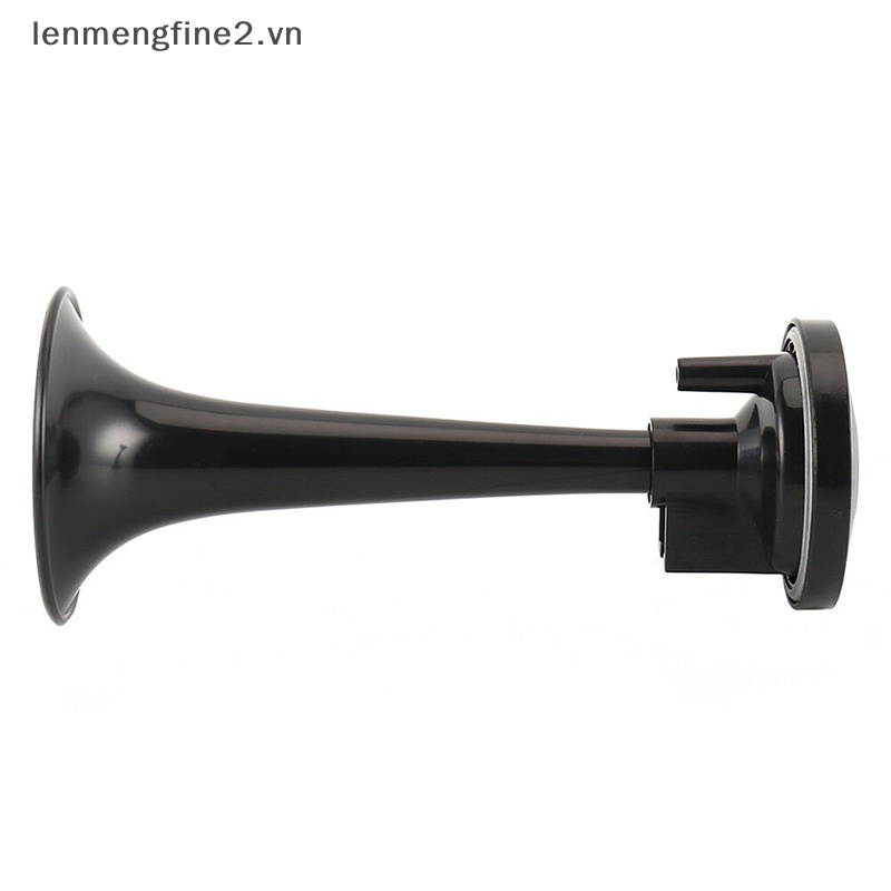 2 cái còi hơi đen kèn đôi máy bơm không khí còi hơi ống ô tô xe tải thuyền tàu