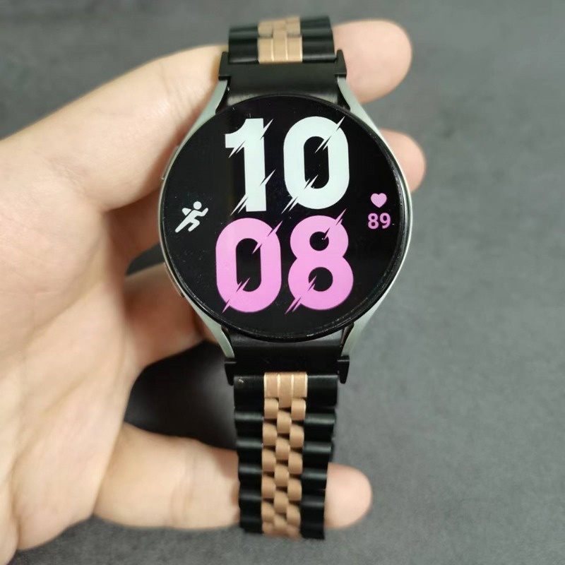 Dây Đeo Inox Cho Đồng Hồ Thông Minh samsung watch 6classic 47mm 43mm 5pro 45mm 6 / 5 / 4 40 44mm 42mm 46mm