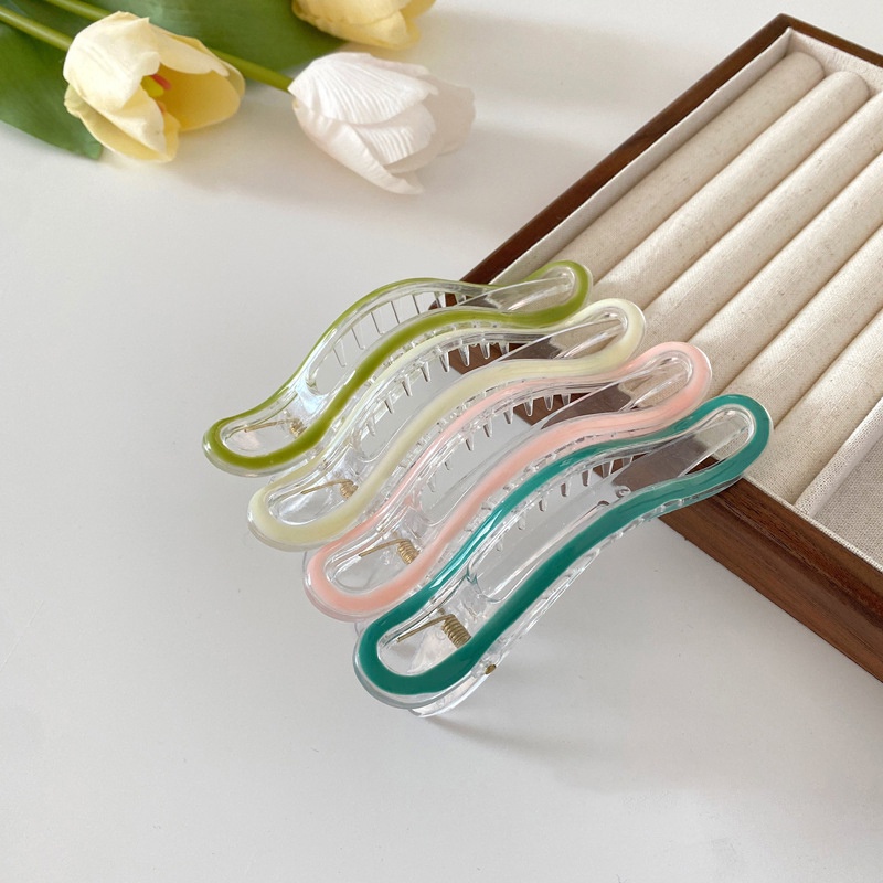 Kẹp Tóc acrylic Màu Nước Ngọt Ngào Xinh Xắn Thời Trang Cho Nữ
