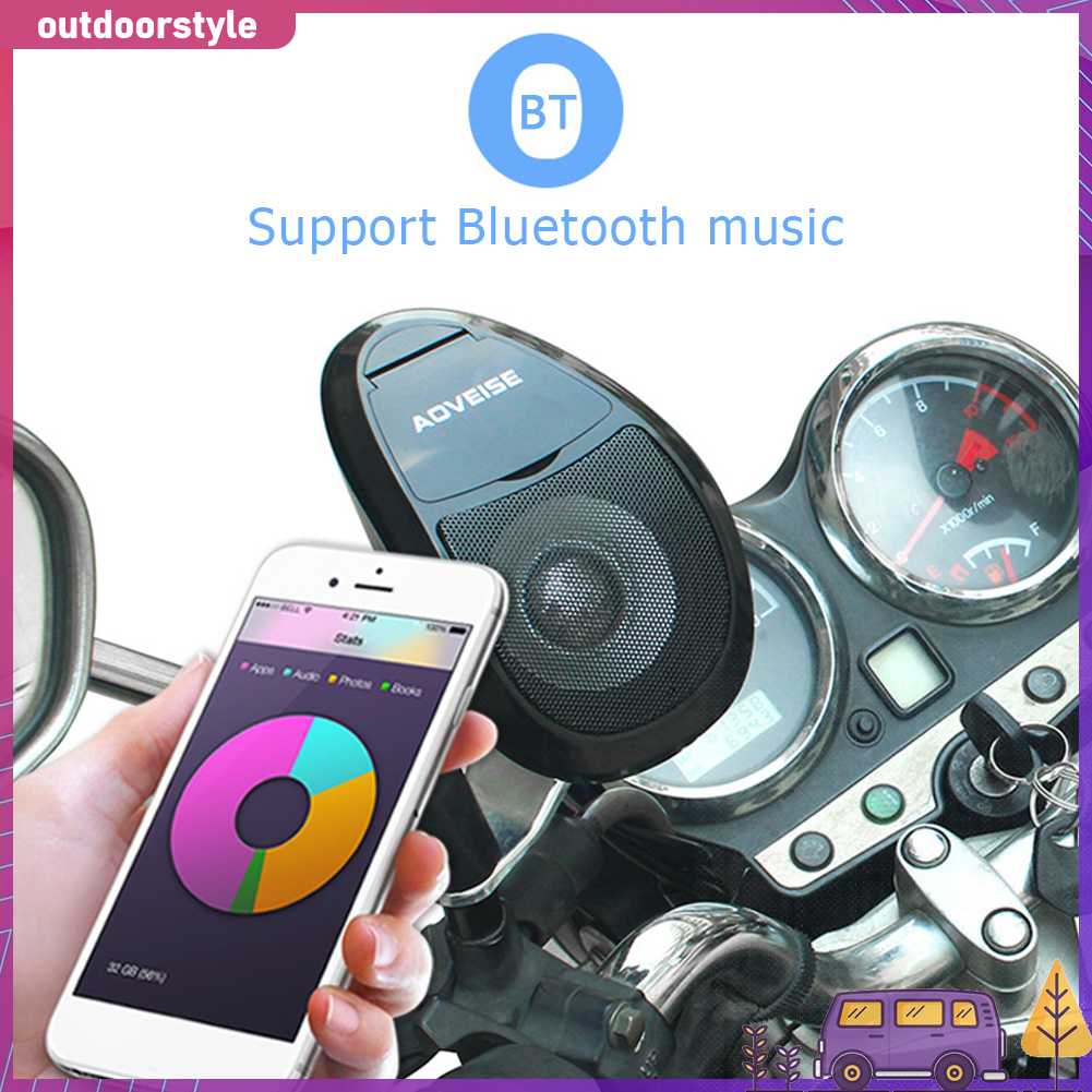 Loa Bluetooth Mp3 Aoveise Mt493 Hỗ Trợ Đài Fm Ổ Đĩa U