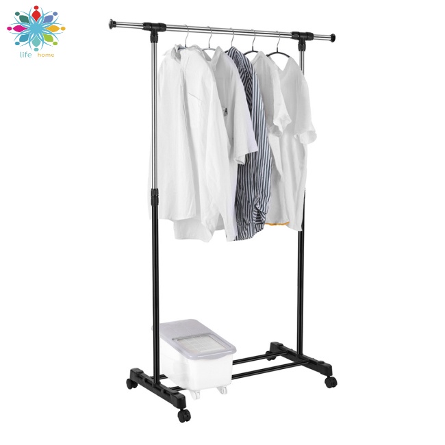 Giá Treo Quần Áo / Khăn Tắm / Túi Xách Tiết Kiệm Không Gian Hiện Đại Có Thể Điều Chỉnh