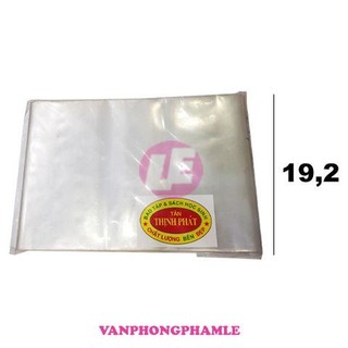 Bìa kiếng bao sách mỹ thuật lớn 19,2 )